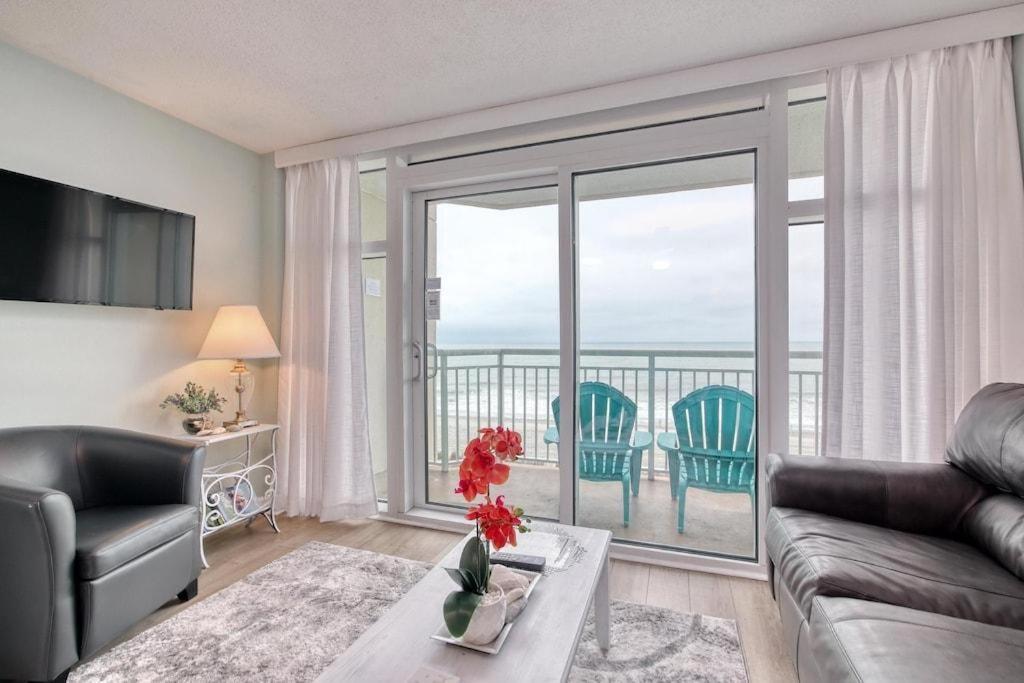 Villa 2501 S Ocean Blvd, 0407 - Ocean Front Sleeps 6 Myrtle Beach Esterno foto